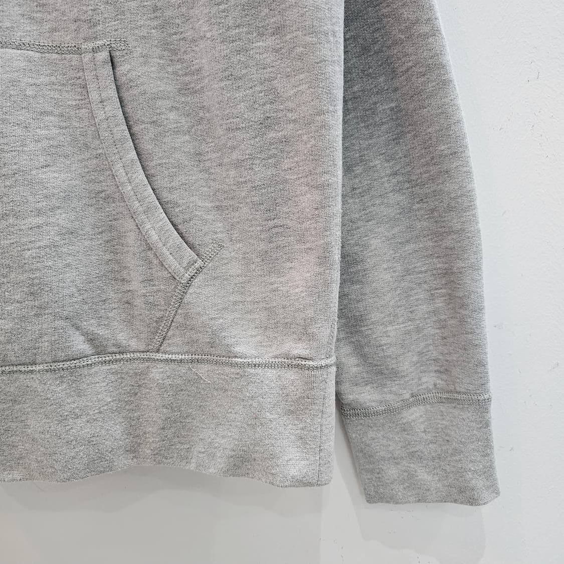 폴로 랄프로렌 그레이 기모 후드티 상품이미지4