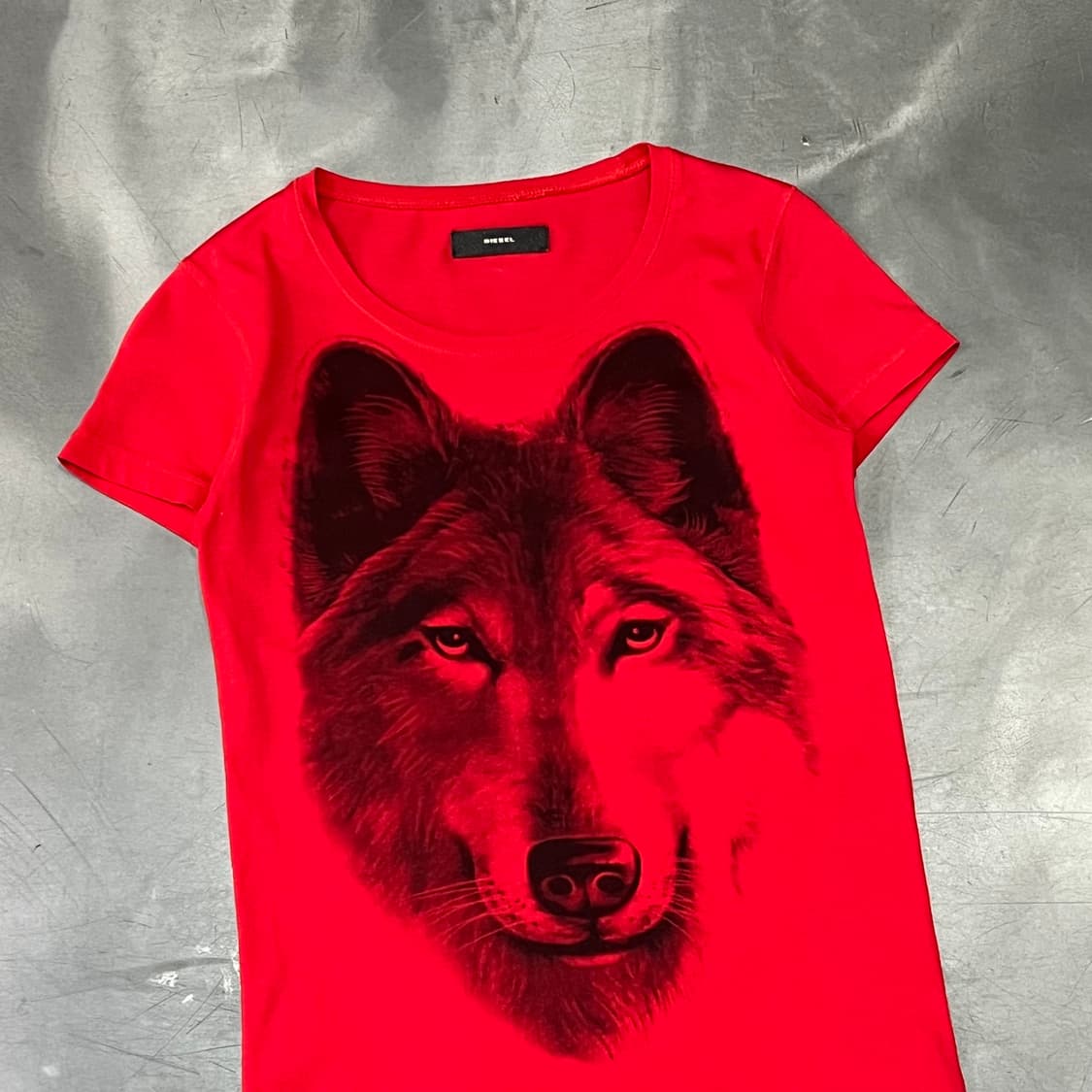  디젤 울프 그래픽 반팔티 y16060 상품이미지3