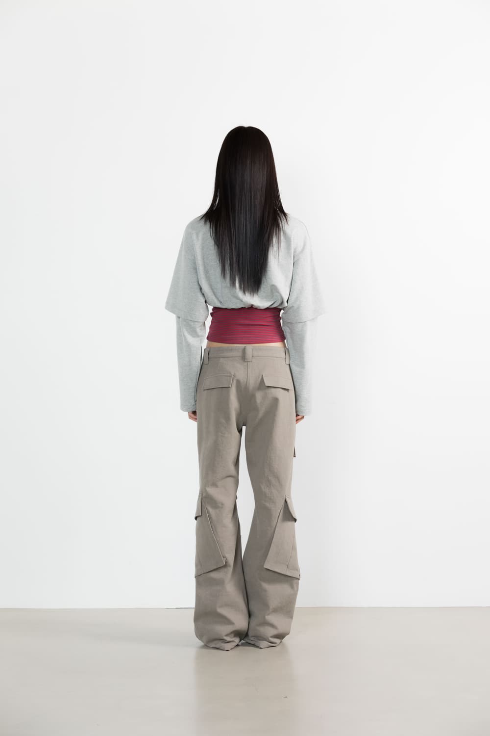 WETTAG 더블 슬리브 밴딩탑 상품이미지3