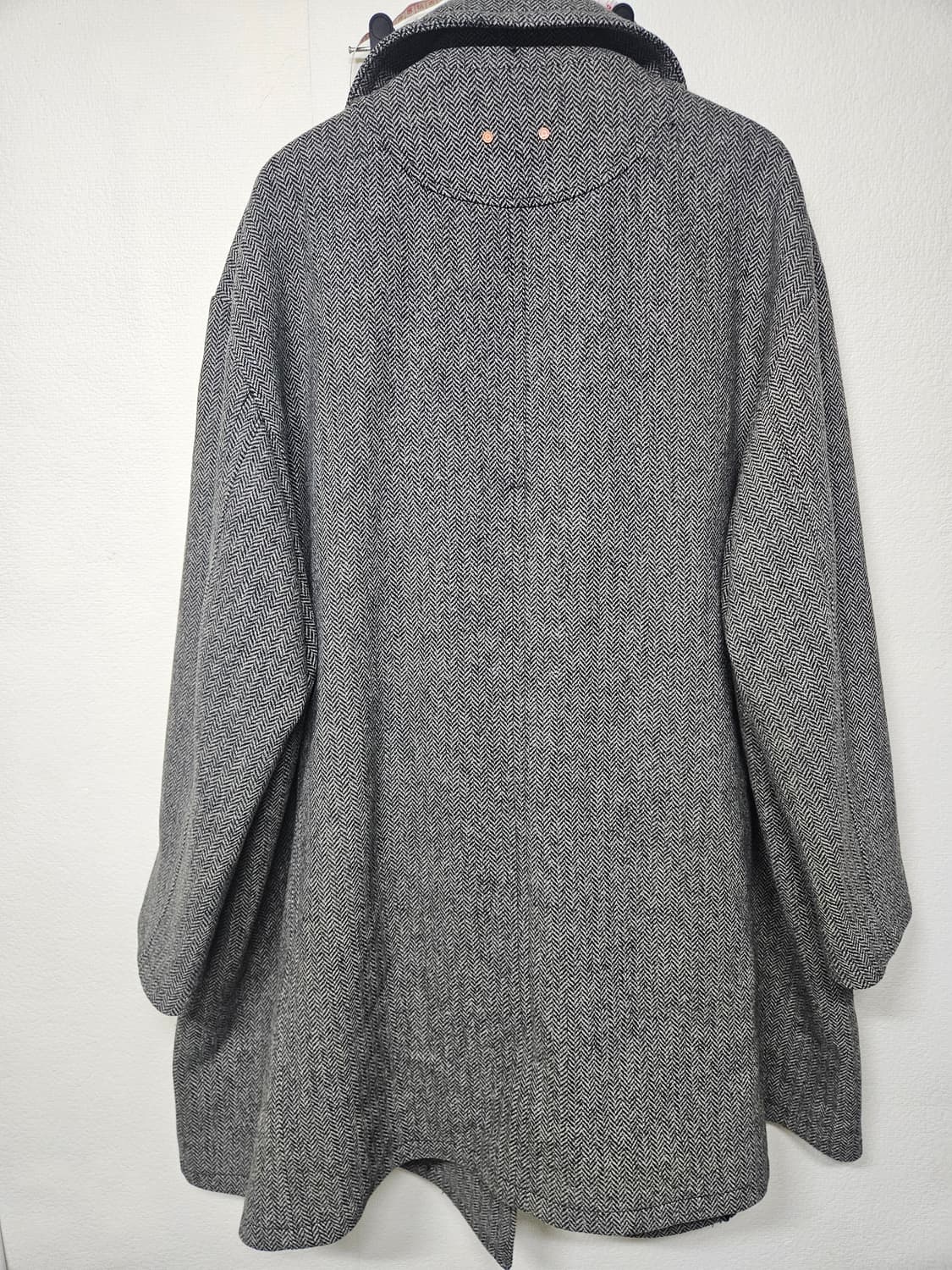 앤더슨벨 헤링본 더블 코트 L사이즈 오버핏 상품이미지2