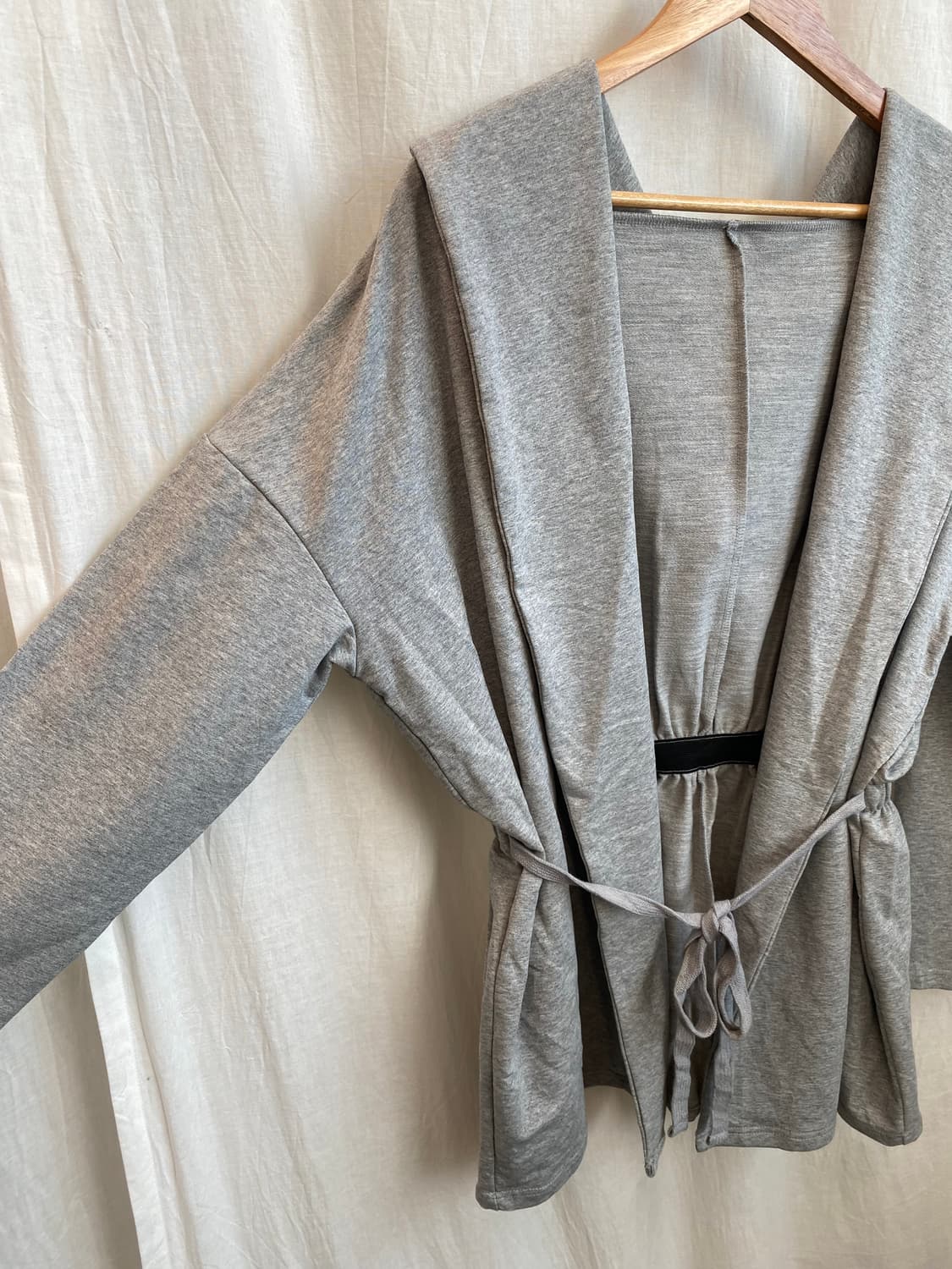 JULIE&LOUIS 그레이 후드 자켓(M-L/미사용품) 상품이미지6