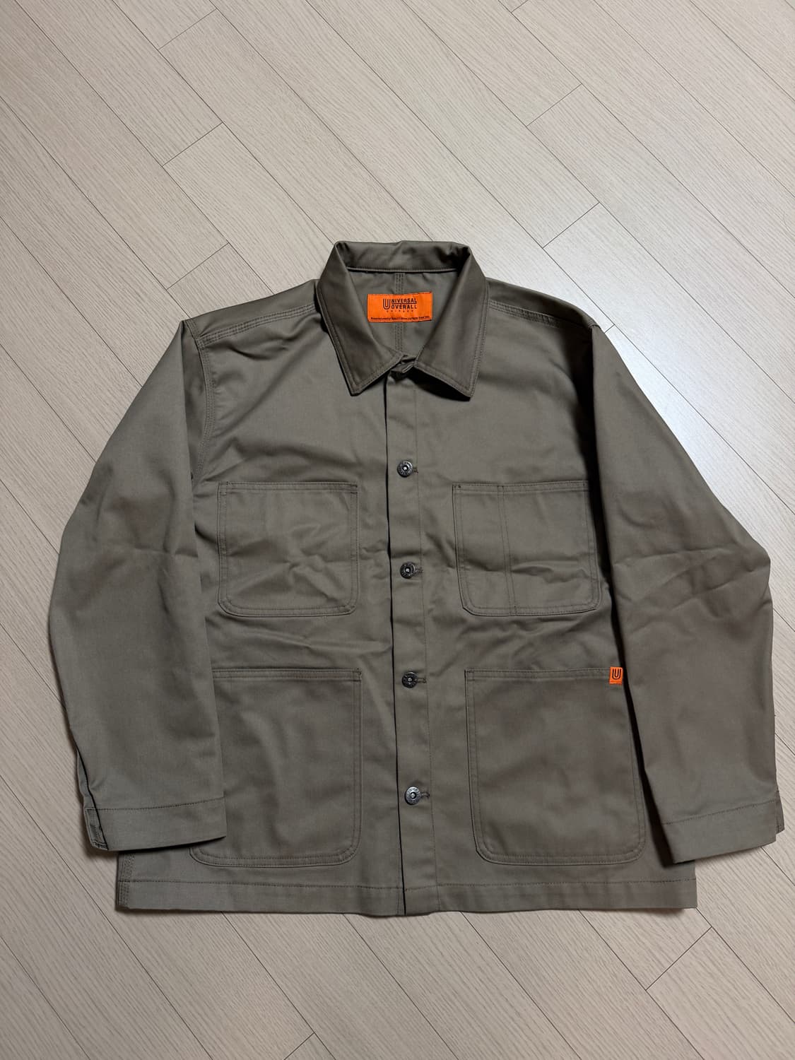 유니버셜 오버롤 워크 자켓 팬츠 셋업 상품이미지2