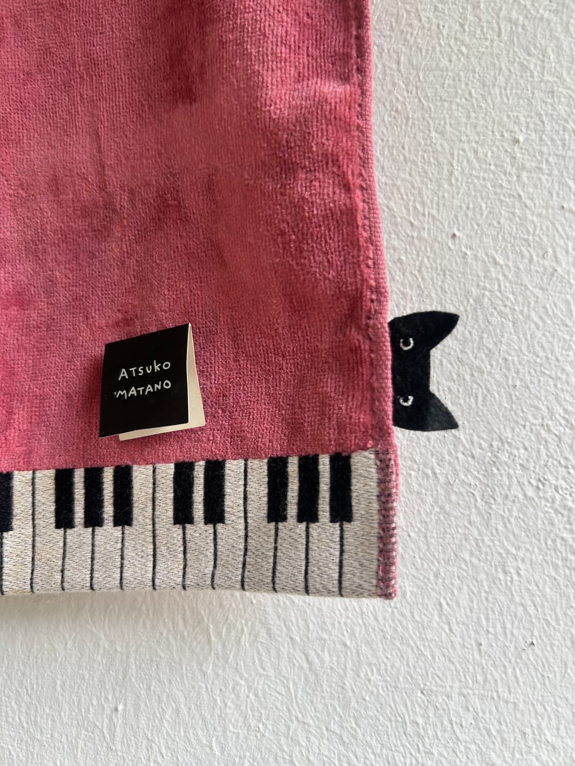 피아노 고양이 손수건  상품이미지2