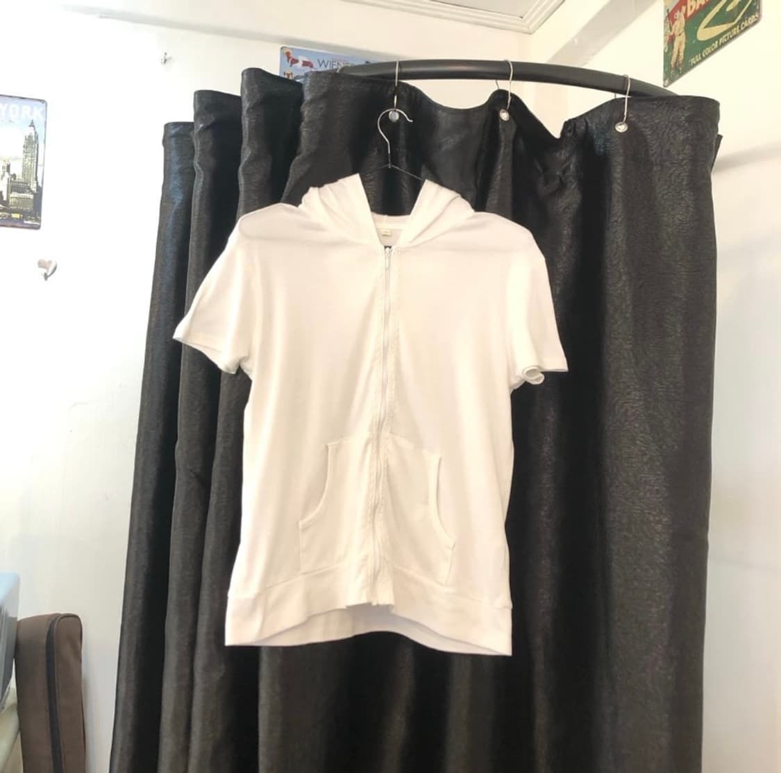 topvalu white lace hood zipup 상품이미지1