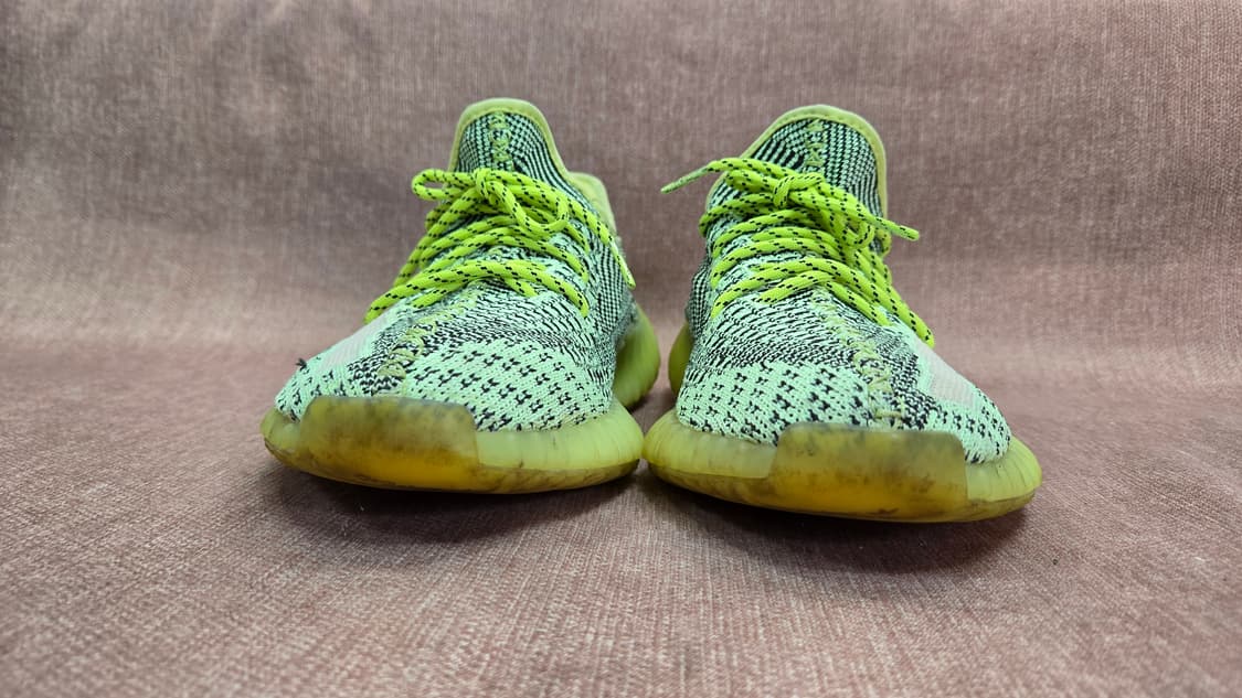 아디다스 250mm-  이지부스트 350 V2 형광색 운동화 상품이미지3