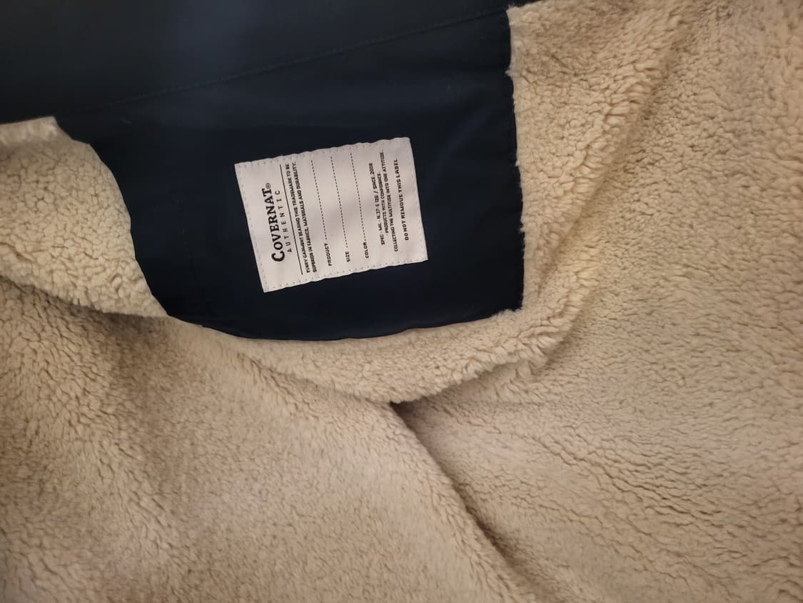 커버낫 양털 자켓 상품이미지6