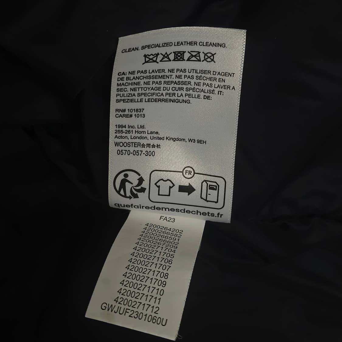 슈프림 노스페이스 슈노 스웨이드 눕시 패딩 자켓 M사이즈 상품이미지4