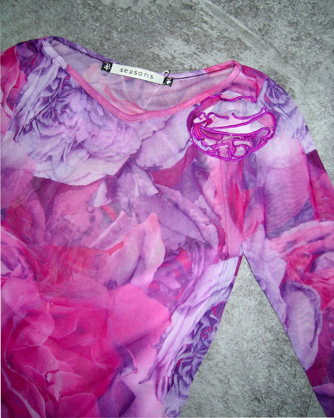 Layered Rose Top 상품이미지3