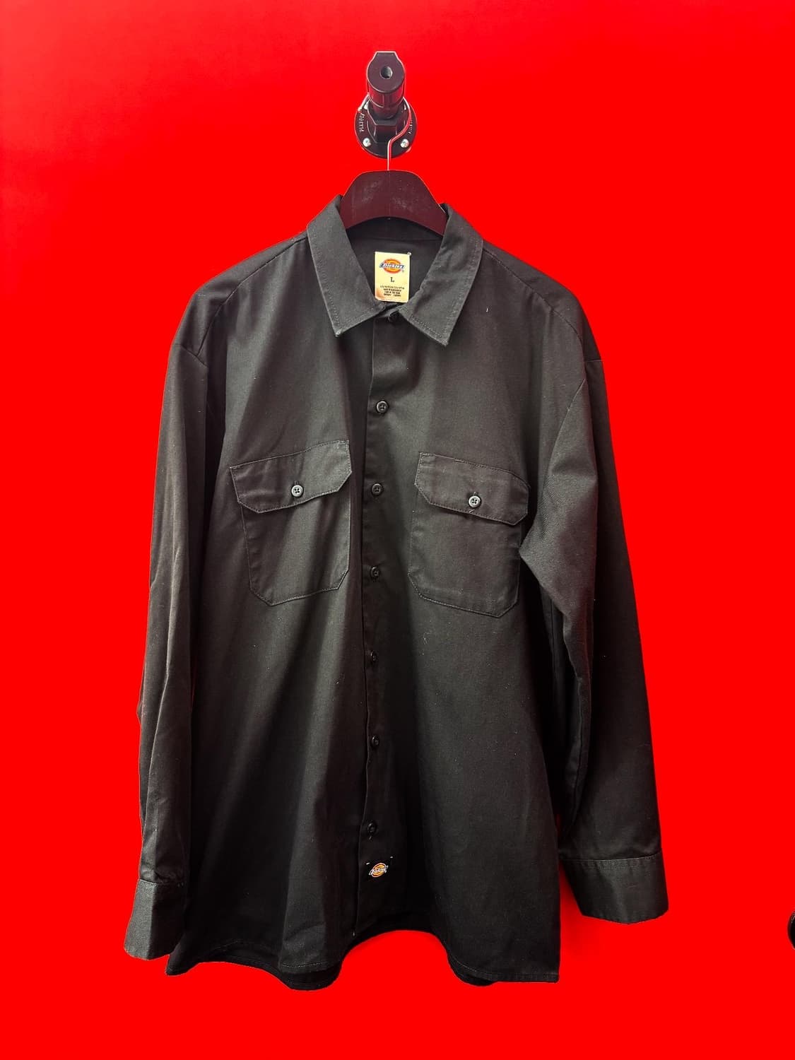 Dickise 딕키즈 블랙 긴팔 셔츠 상품이미지1