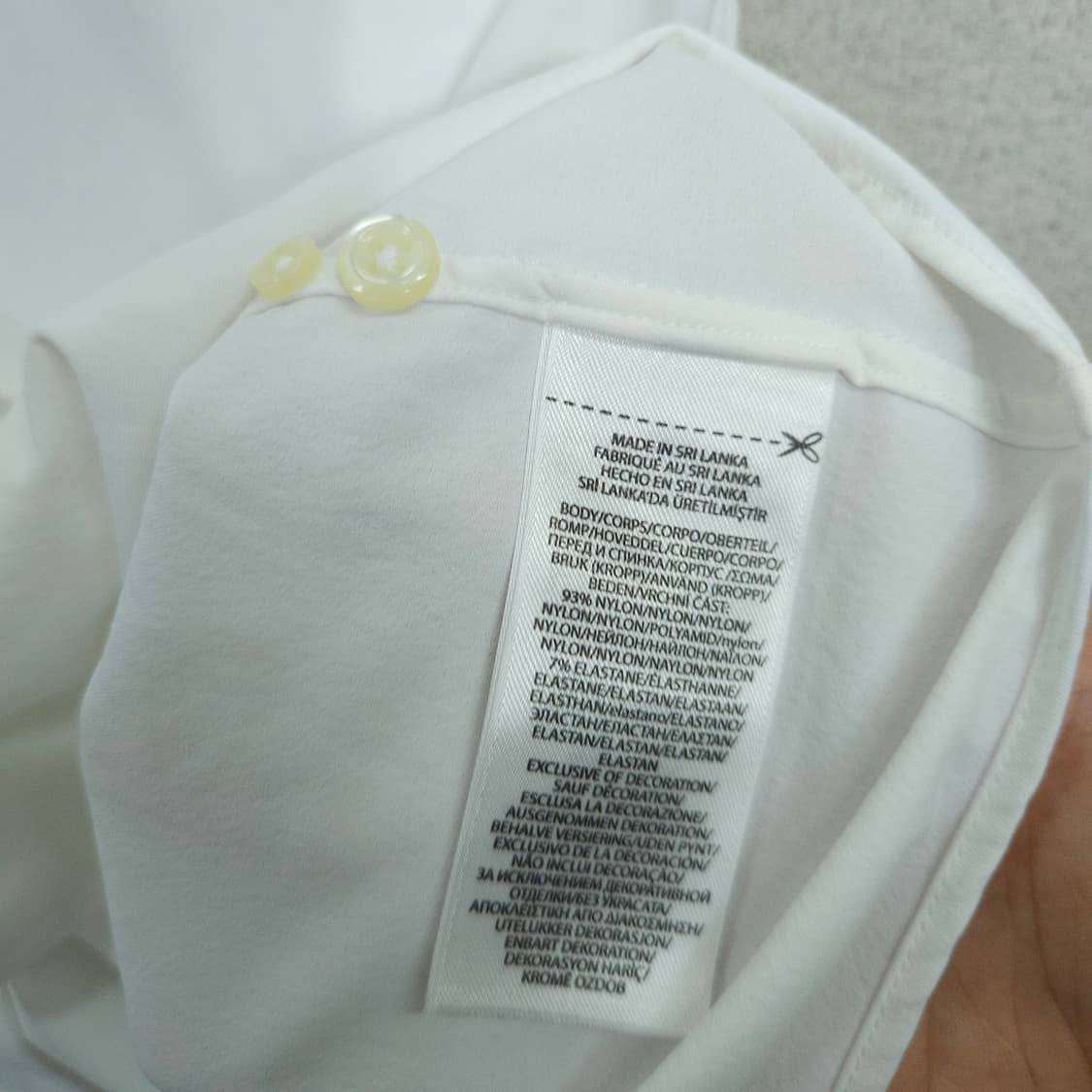 폴로 랄프 로렌 신형 화이트 반팔 셔츠 S 클래식 퍼포먼스핏 상품이미지5