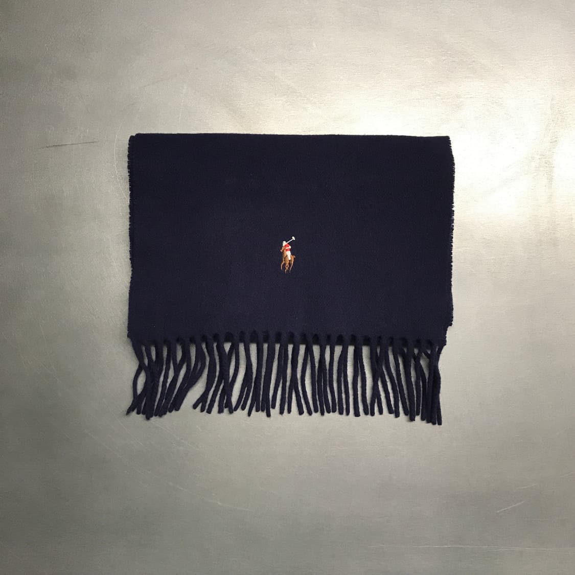 폴로 랄프로렌 머플러 네이비 상품이미지2