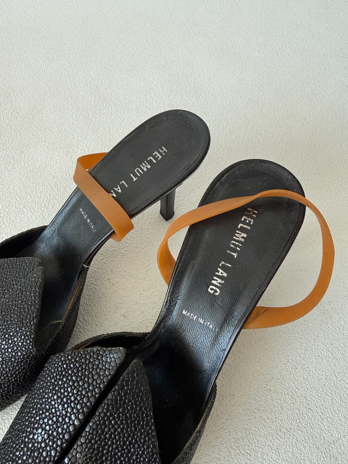 [EU38]헬무트랭(HELMUT LANG) 가오리 레더 구두(ITALY) 상품이미지8