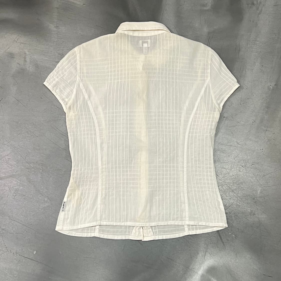  아르마니 진스 체크 하프 셔츠 y16108 상품이미지2