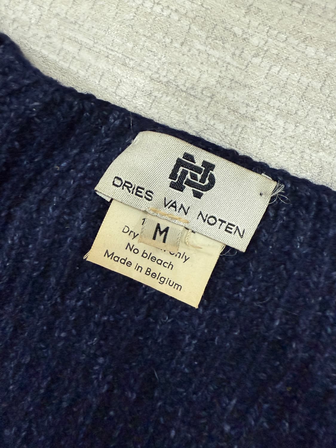 80s 드리스 반 노튼 오버니트 상품이미지4