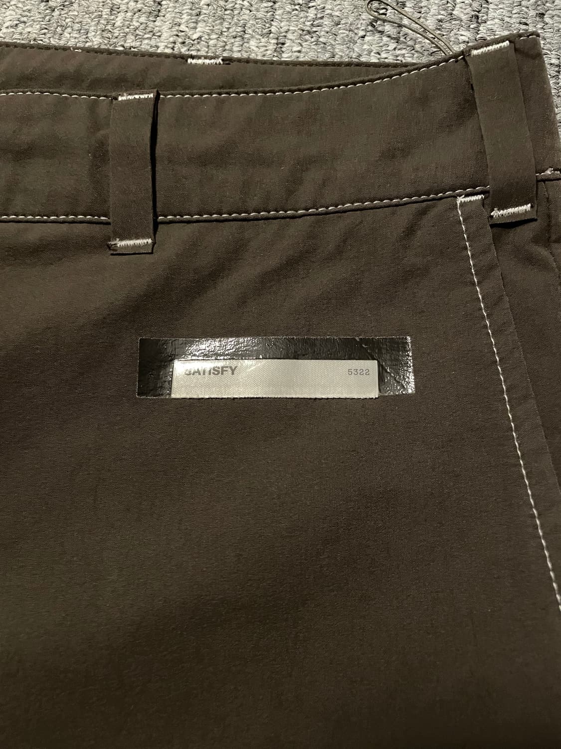 새티스파이 피스쉘 테크니컬 클라임 팬츠 브라운 [2] 상품이미지4