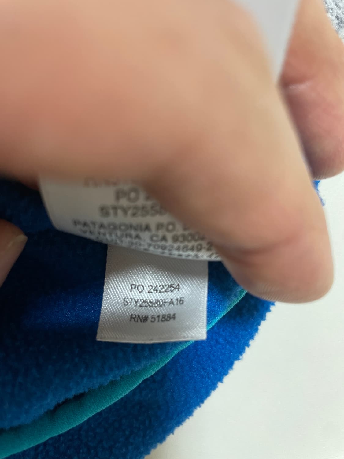 [XL] 파타고니아 신칠라 라이트 블루 플리스 아노락 풀오버 상품이미지4