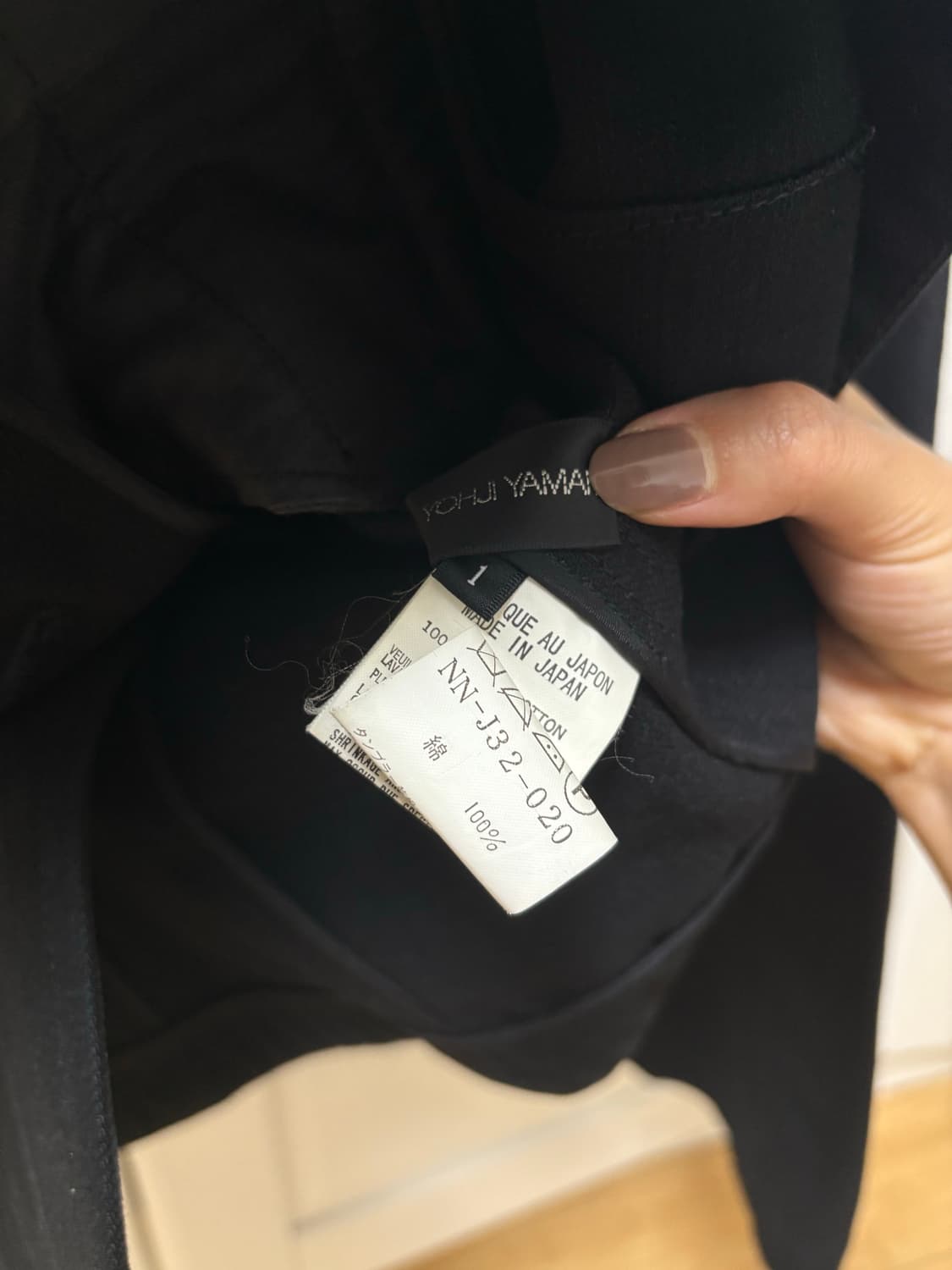 Yohji Yamamoto+noir 자켓 상품이미지4