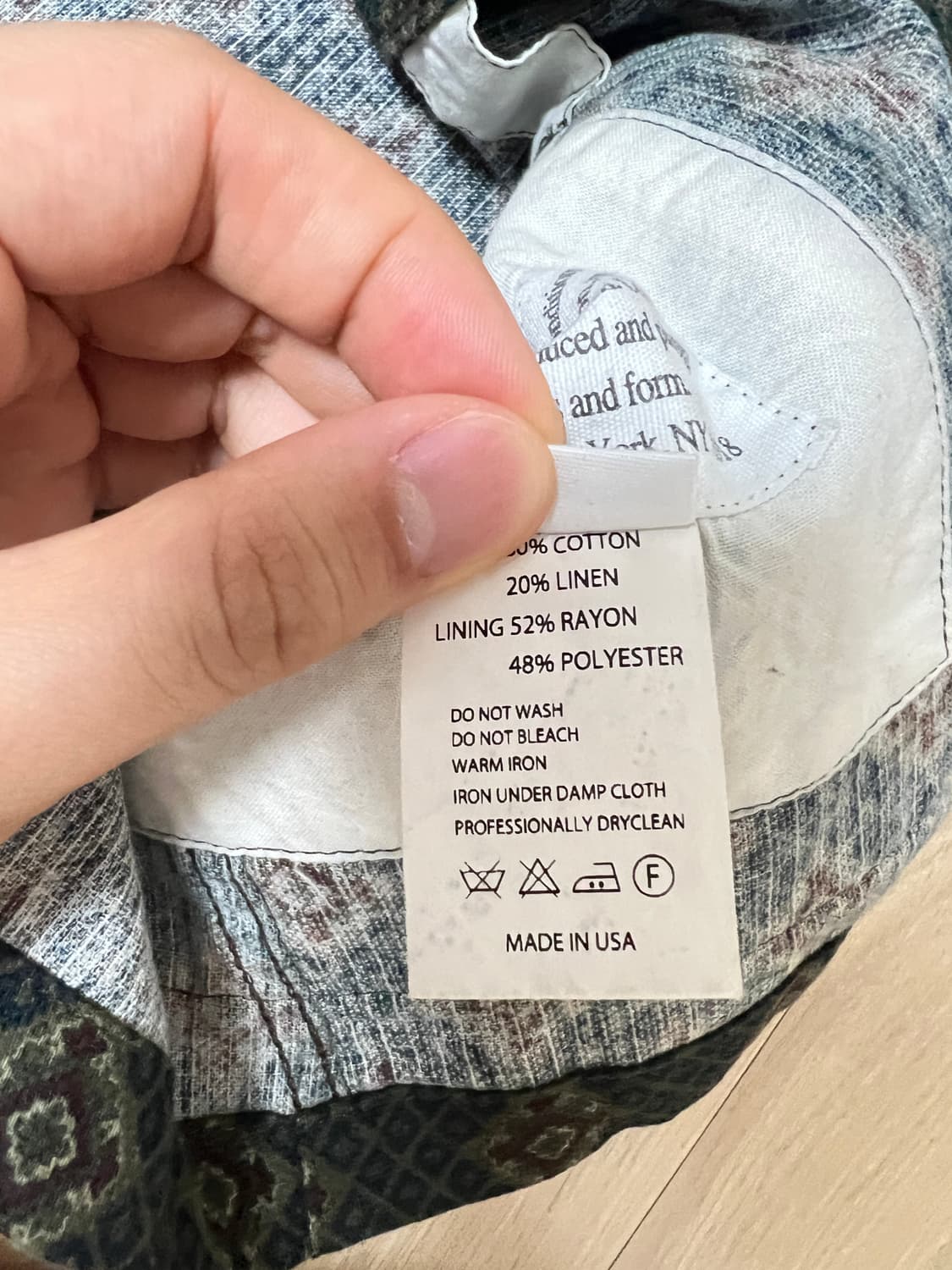엔지니어드가먼츠 에스닉패턴 자켓(xl,105정도) 상품이미지4