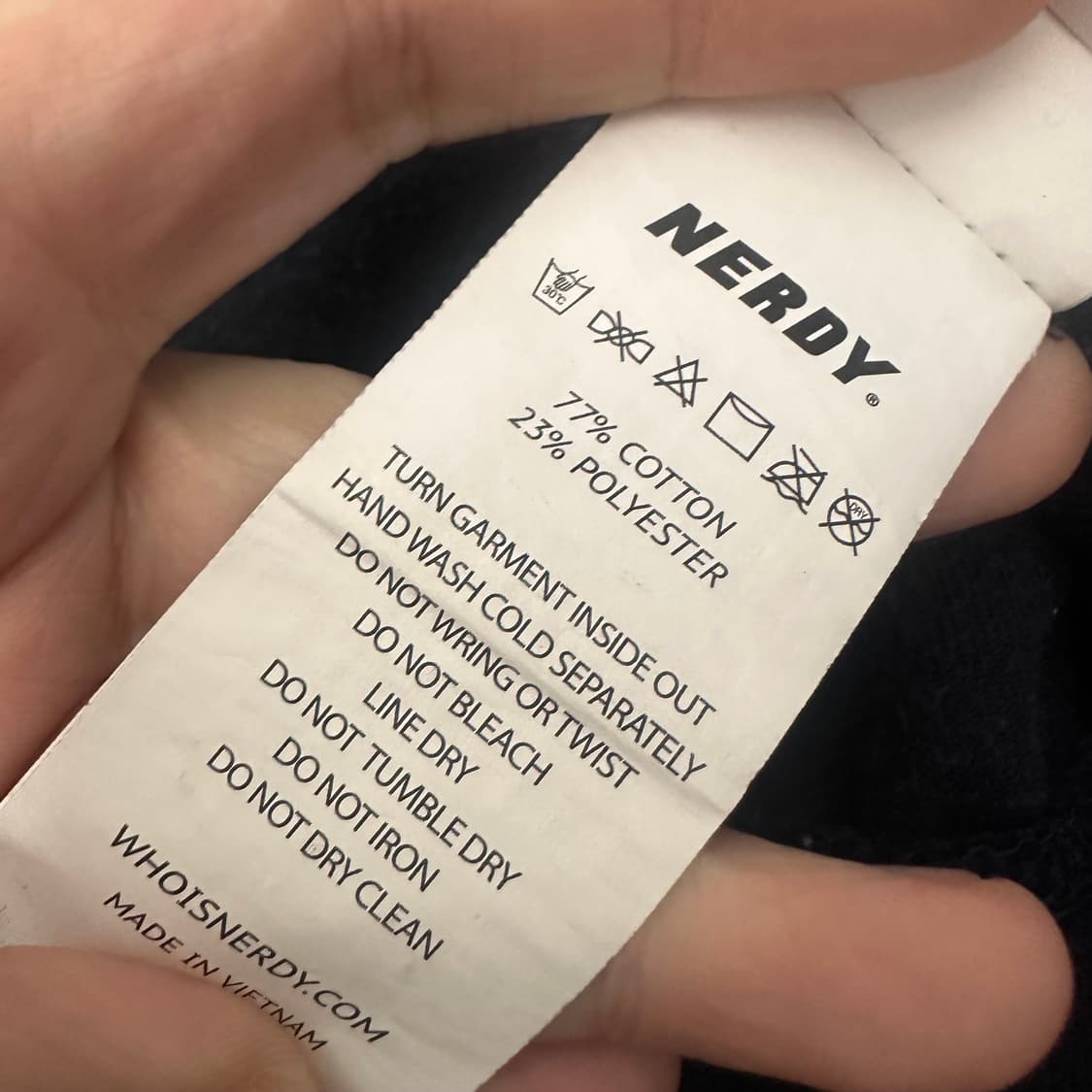 NERDY 널디 벨벳 트랙탑 집업 S 상품이미지9