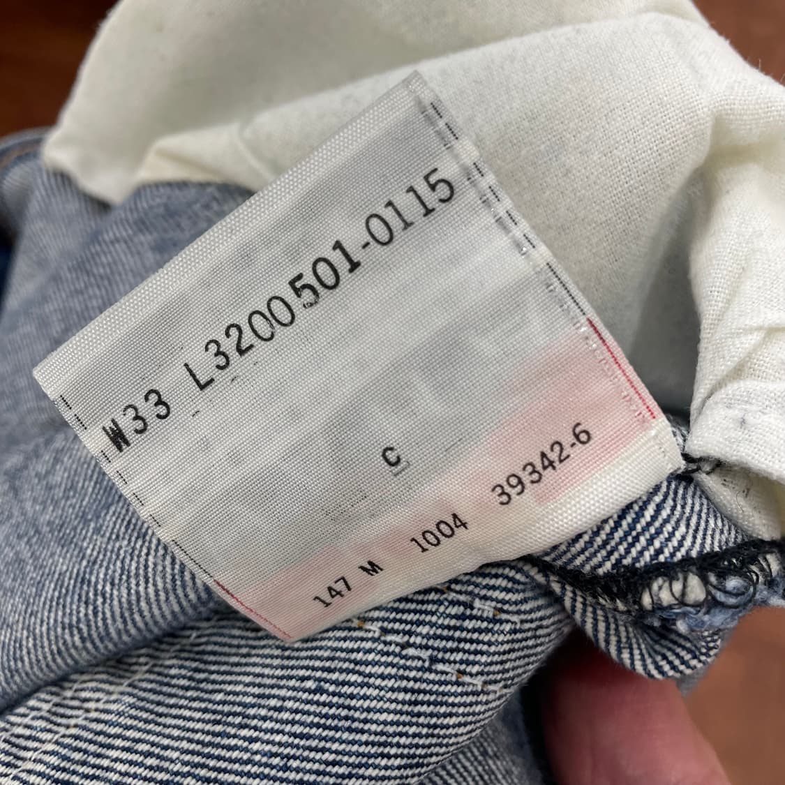 리바이스 501 데님팬츠 상품이미지7