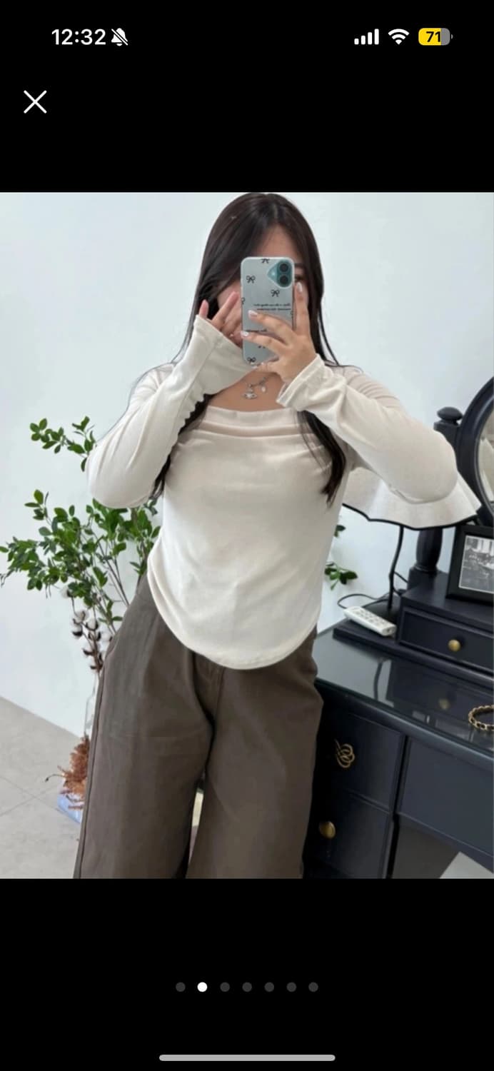 하티66 made 자체제작 볼레로 긴팔티셔츠 상품이미지3