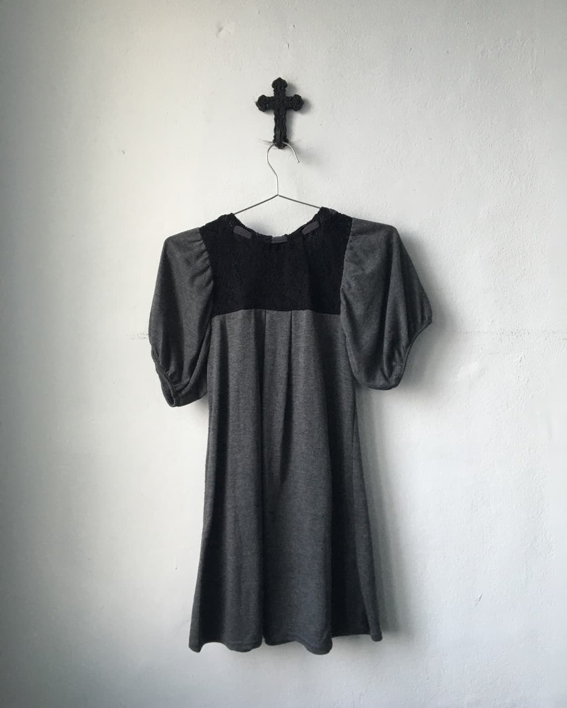 Tied point puff top 상품이미지3