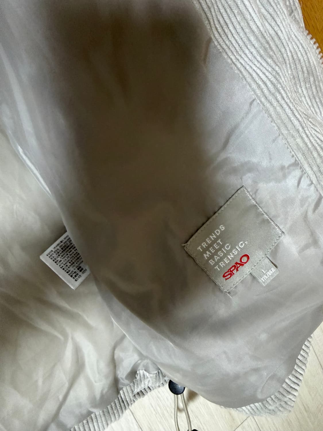 스파오 골지패딩 상품이미지4