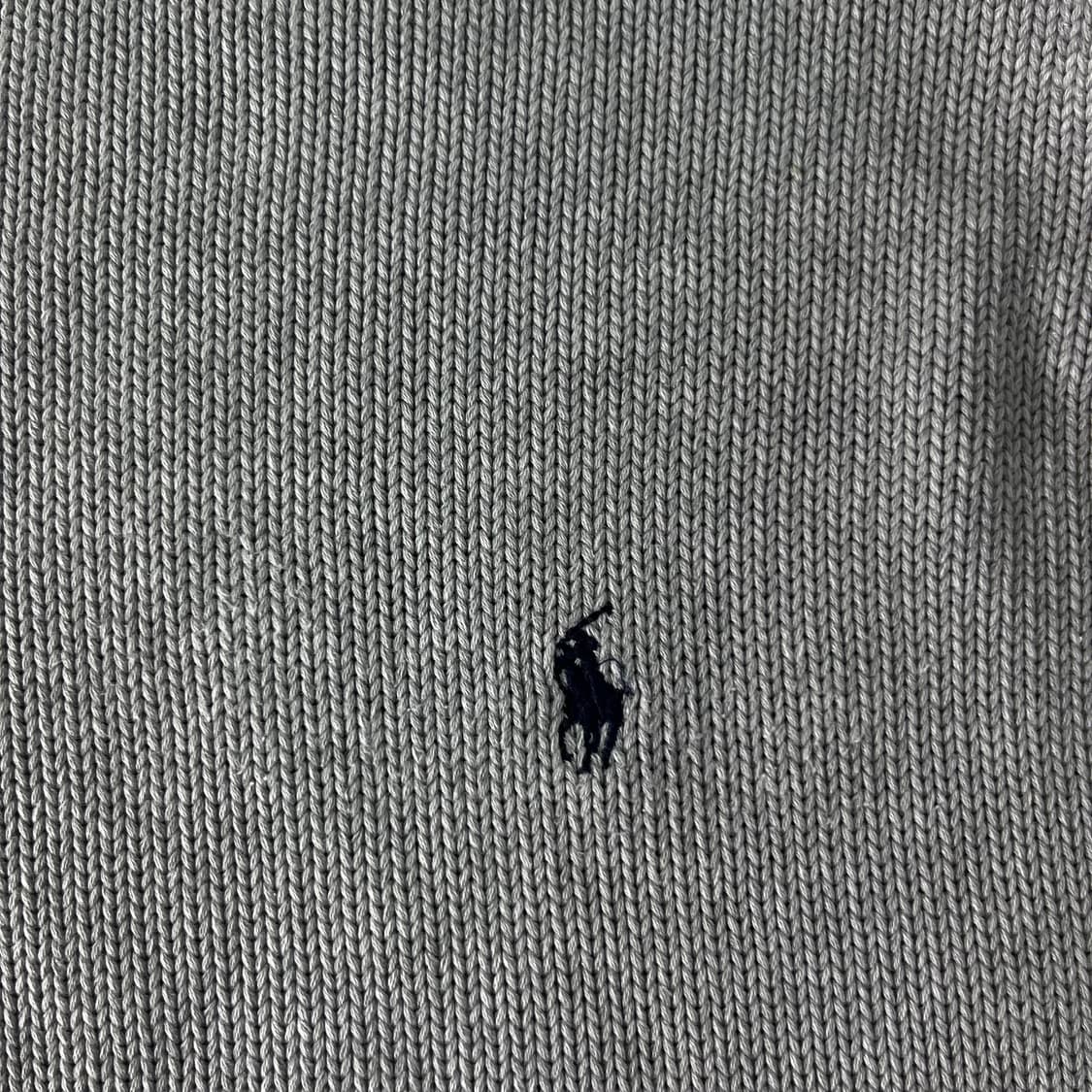 110 폴로랄프로렌 그레이 코튼 니트 상품이미지3