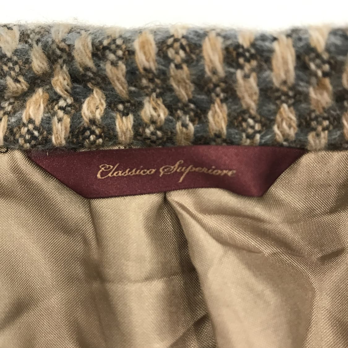 ALBERO 최상급 캐시미어100프로 우븐모직자켓 [95] 상품이미지5