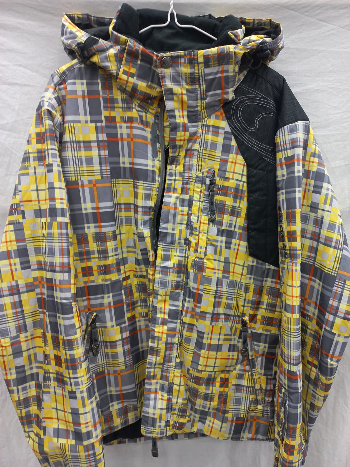 살로몬 체크 스키/보드 자켓 100 상품이미지1