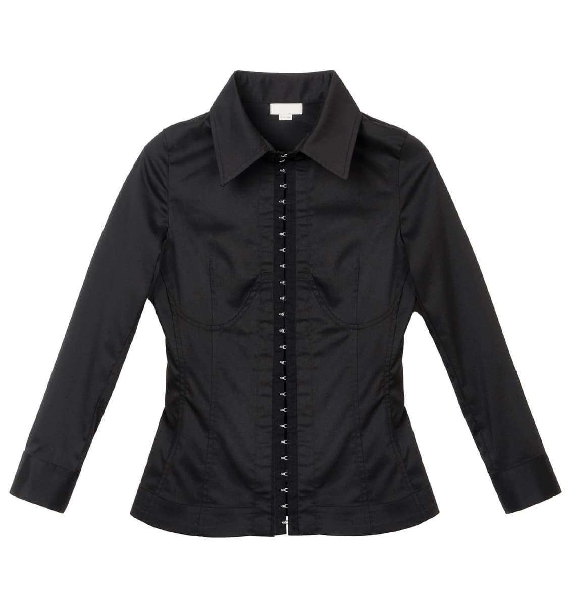 bonnae 본네 corset seam shirt (black) 상품이미지1