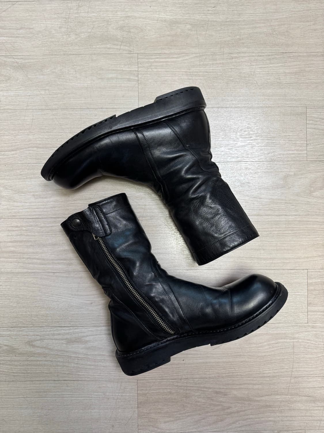 릭오웬스 13-14시즌 사이드집업 부츠 42 상품이미지3