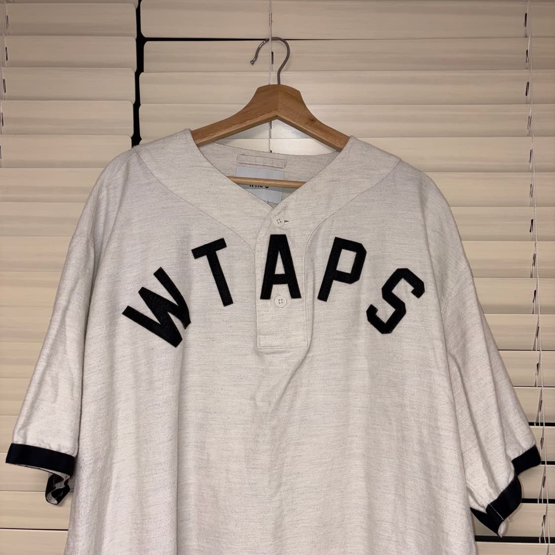 더블탭스 WTAPS 22ss 베이스볼 리그 야구 져지 반팔 셔츠 4 상품이미지6