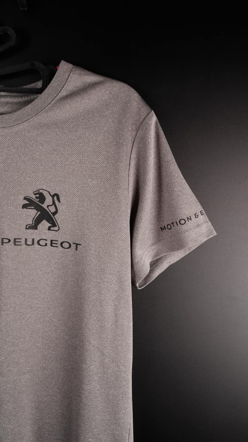 밀레골프X푸조 반팔 티셔츠 상품이미지3