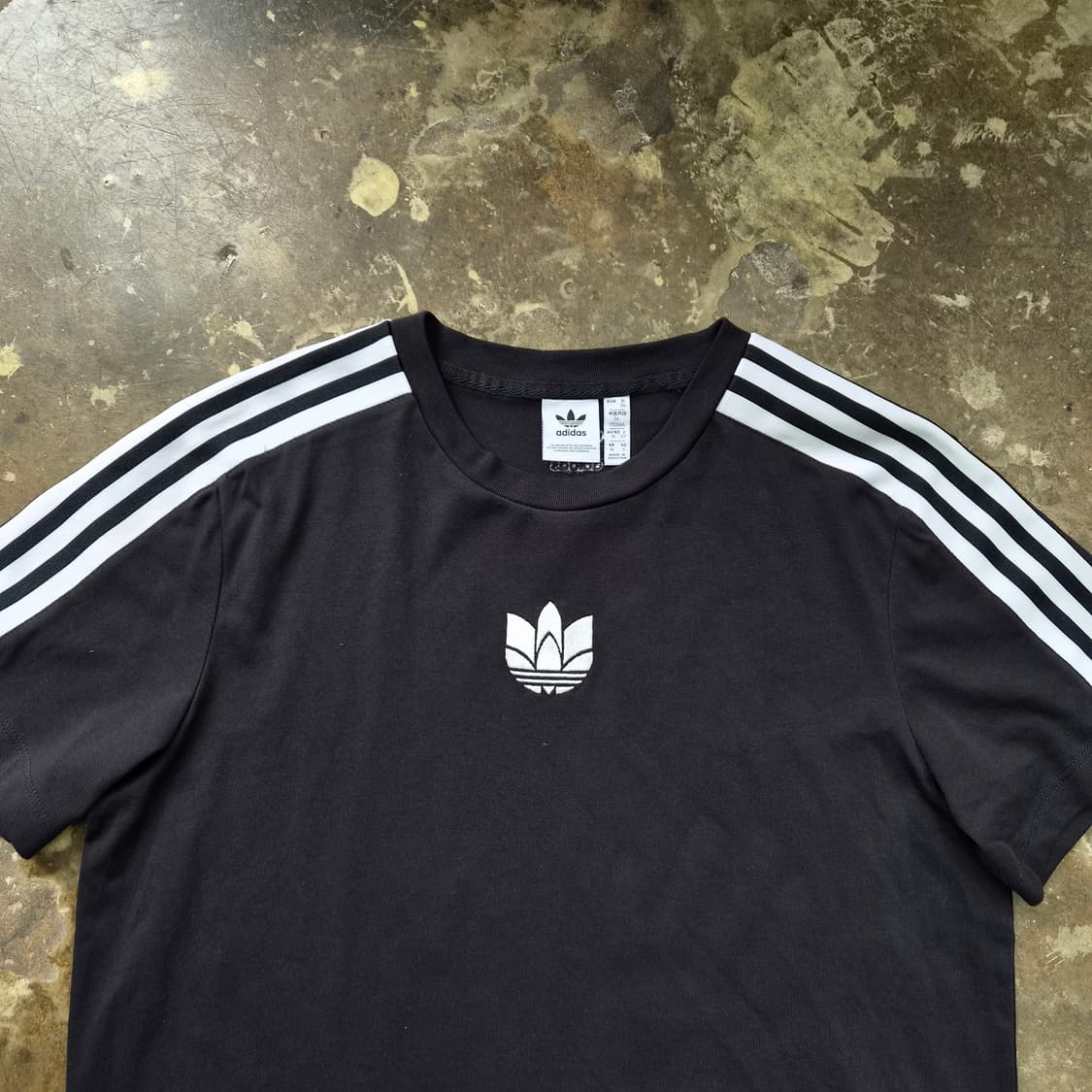 M) 아디다스 트레포일 로고 반팔 티셔츠 반팔티 상품이미지3