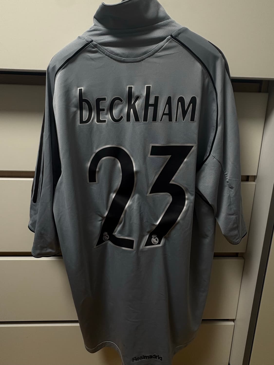 레알마드리드 05/06 써드 베컴 마킹 유니폼 L size 상품이미지2