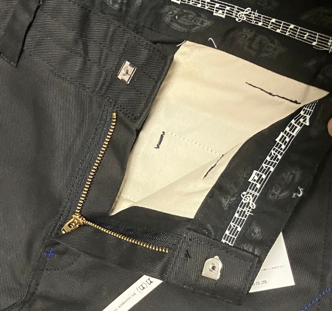 Blue stitch slim cotton pants 상품이미지4