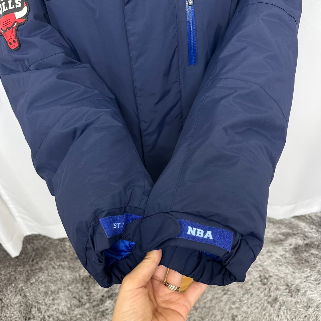 NBA 남성 패딩점퍼 방한 도톰 빅사이즈 XXL  상품이미지4