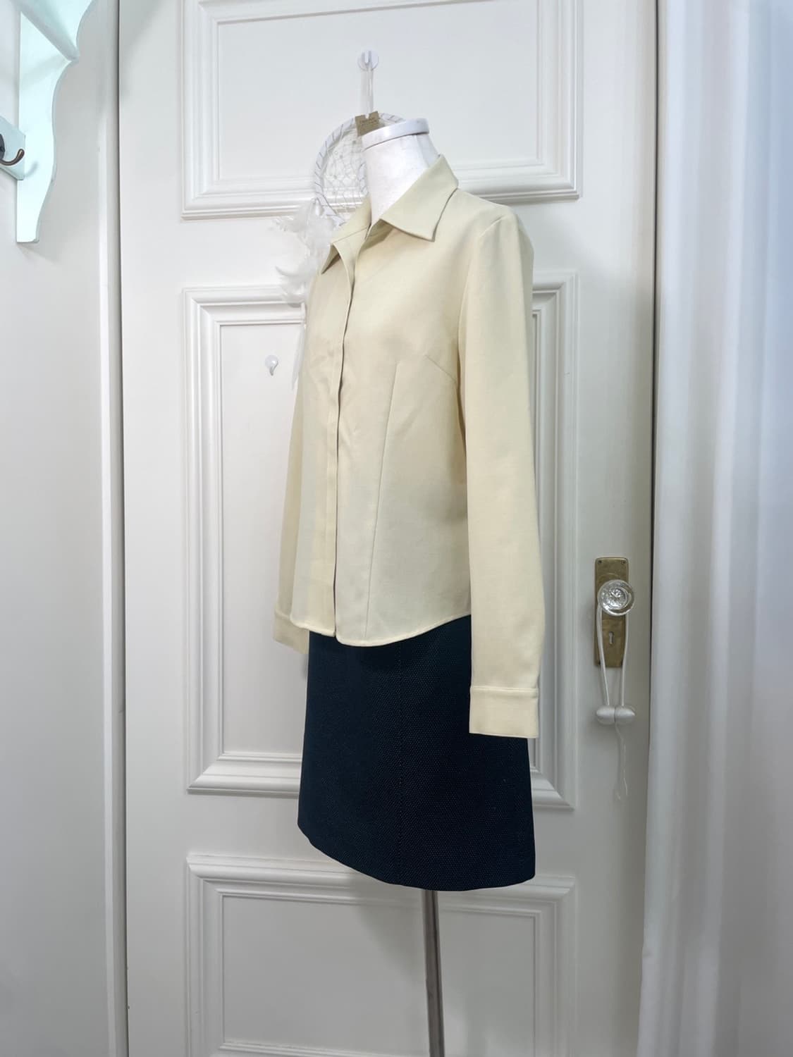 mute yellow basic spring shirt(size-11) 상품이미지3