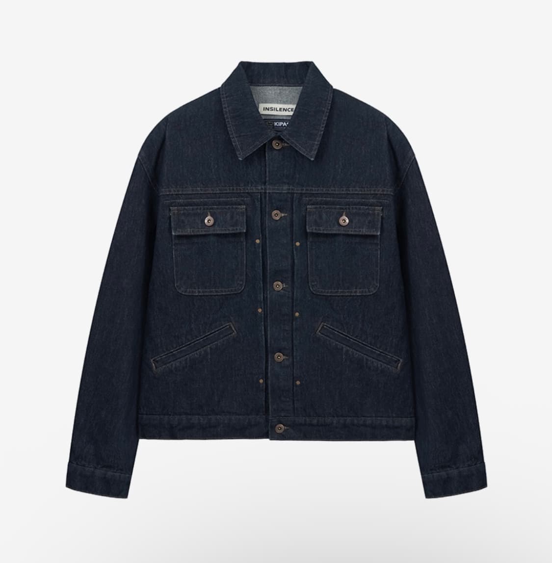 인사일런스 TYPE-2 트러커 자켓 RINSED L사이즈 상품이미지1