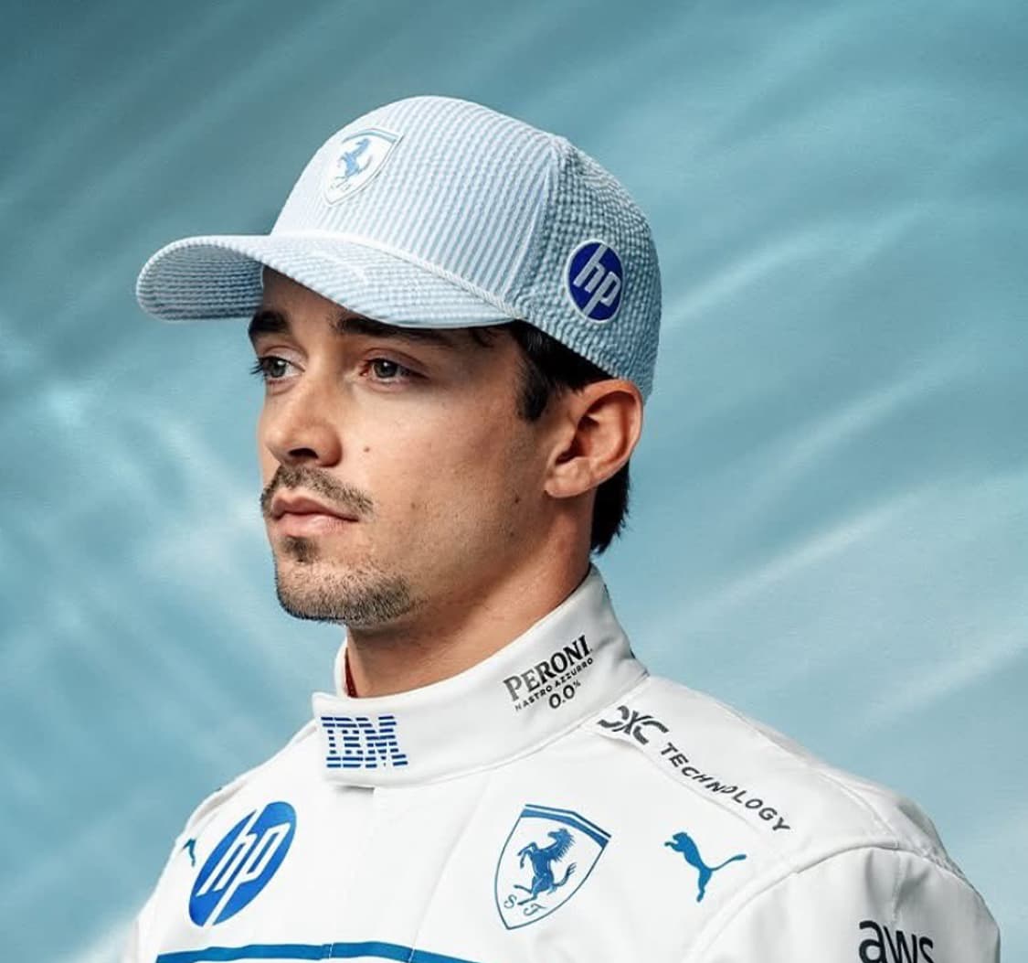 F1 페라리 샤를 르끌레르 모나코 그랑프리 에디션 캡 모자 상품이미지2