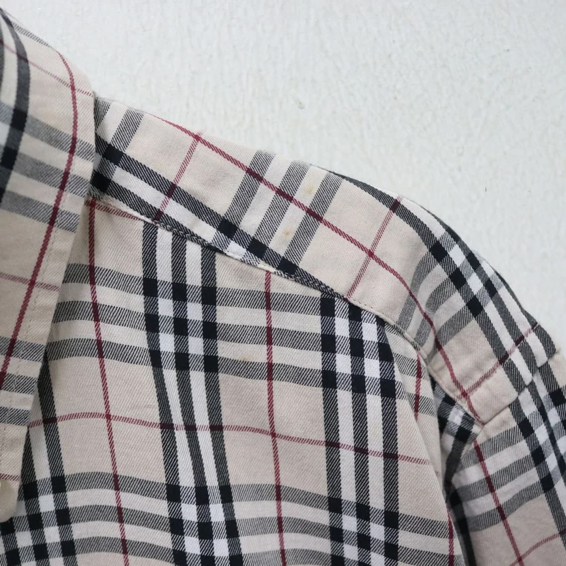 버버리 런던 체크 반팔 셔츠 66085 상품이미지6