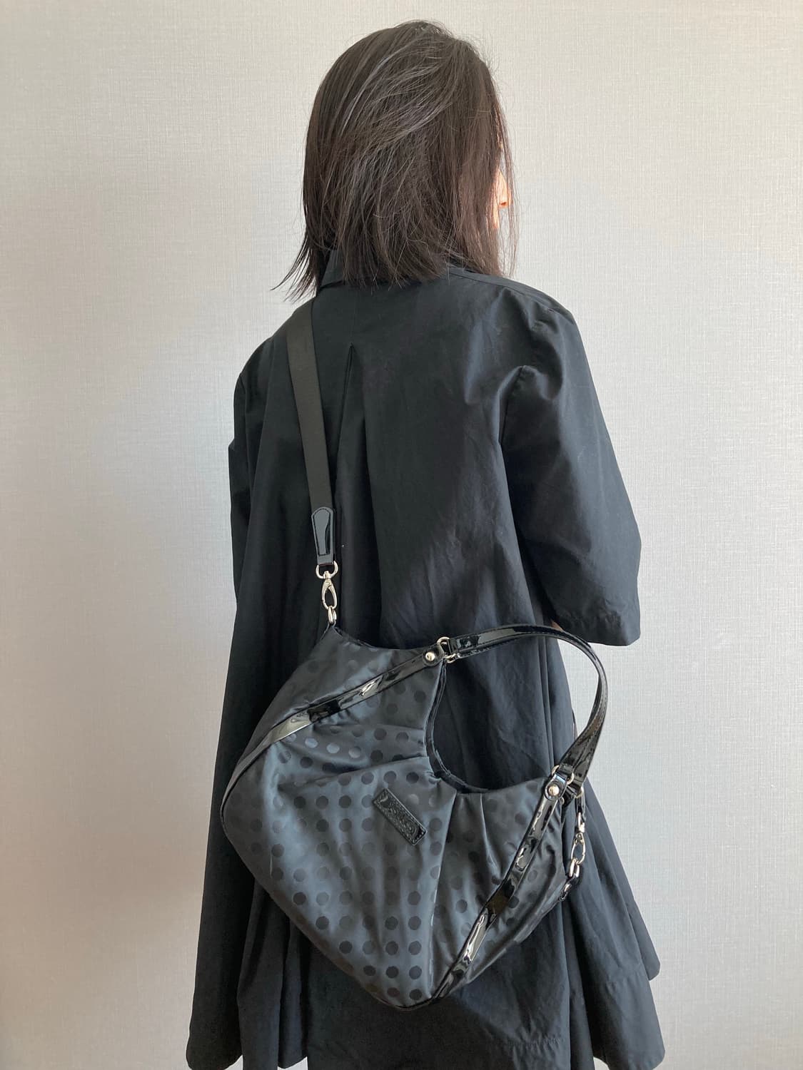 Y’SACCS by Yohji Yamamoto 도트패턴 토트백 상품이미지1