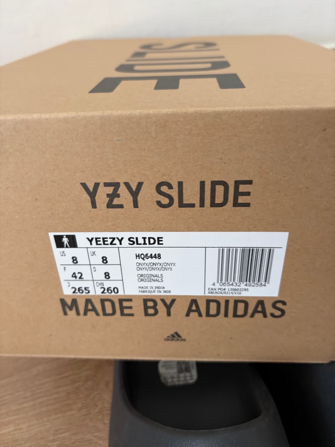 아디다스 이지 슬라이드 오닉스 상품이미지8