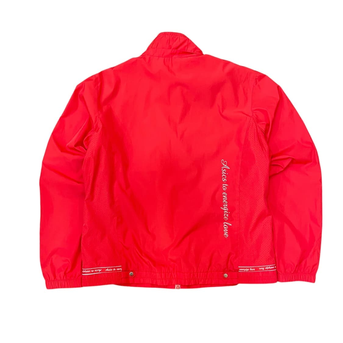 아식스 레드 안감메쉬 바람막이 윈드브레이커 105 상품이미지2