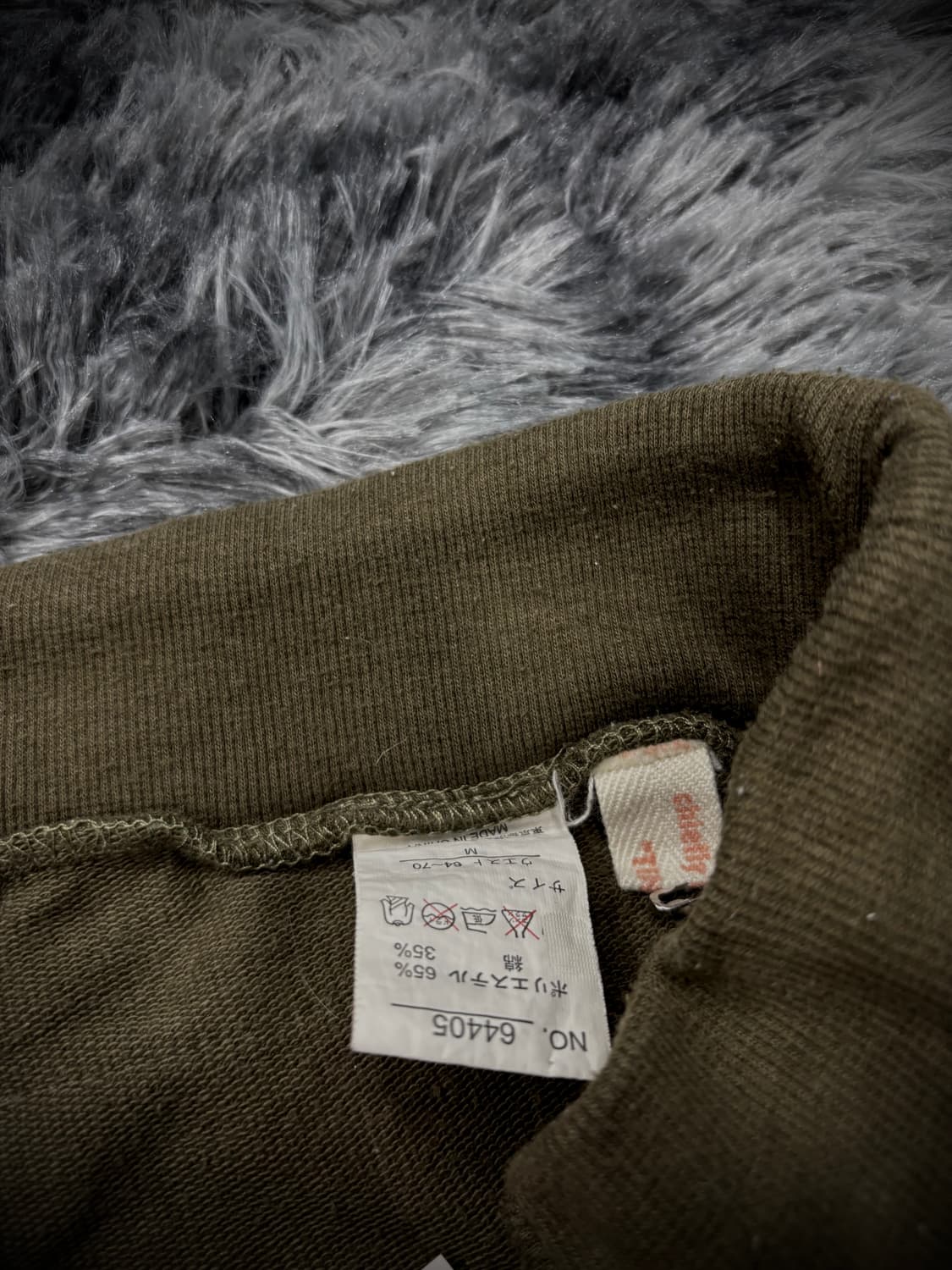 카키 카모 허리스트랩 트랙팬츠 상품이미지9