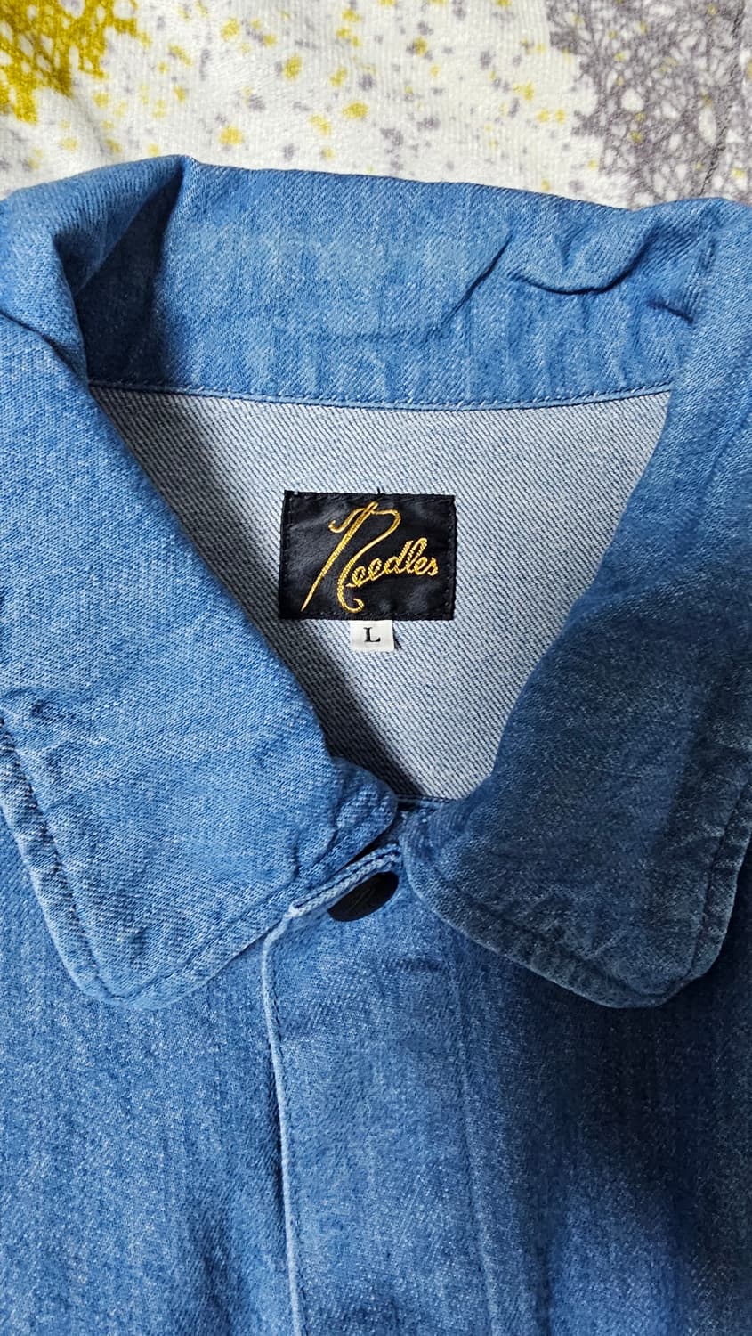 니들스 유나이티드 에로우 데님 워크 자켓 판매합니다 상품이미지10