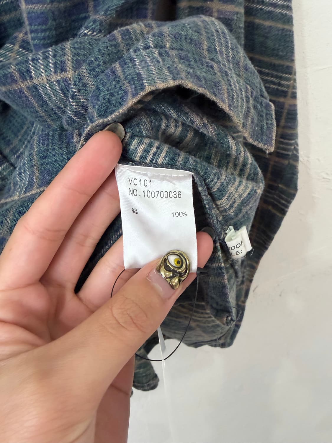 빈티지 스터드 커스텀 셔츠 (MADE IN USA) 상품이미지5