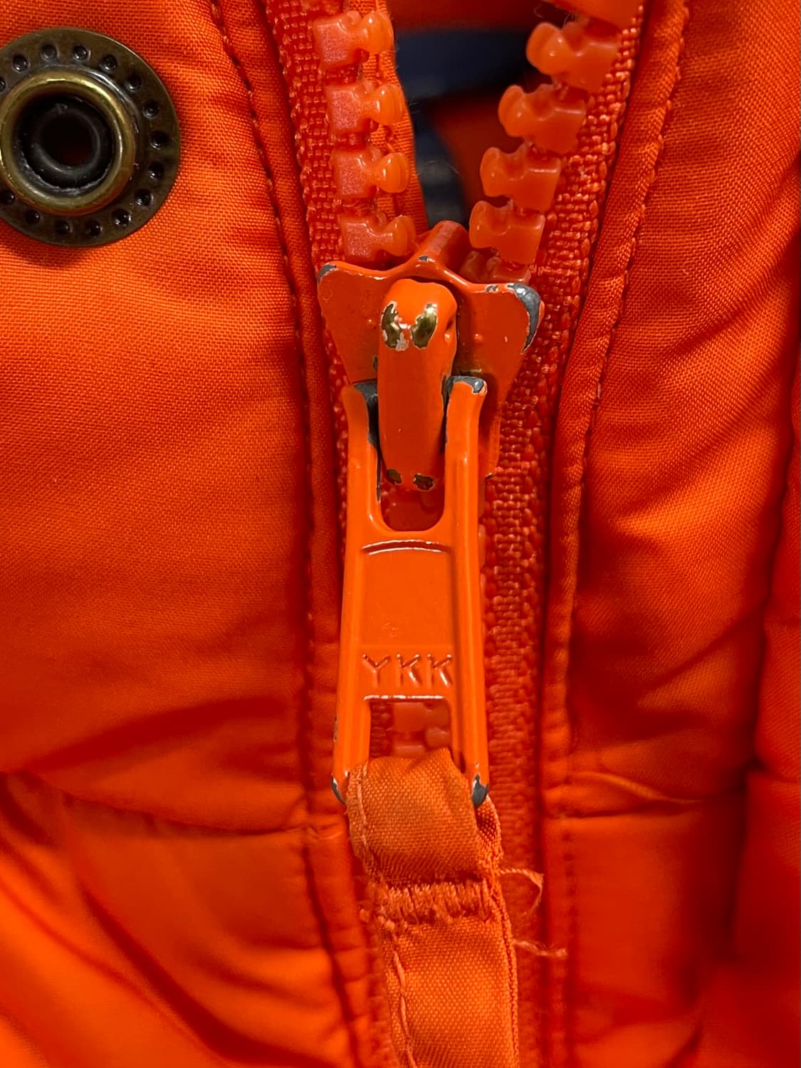 폴로 랄프로렌 보이즈 오렌지 다운 패딩 (on.77) 상품이미지6