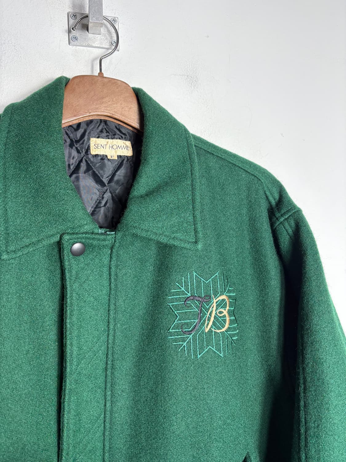 울 바시티 자켓 상품이미지5